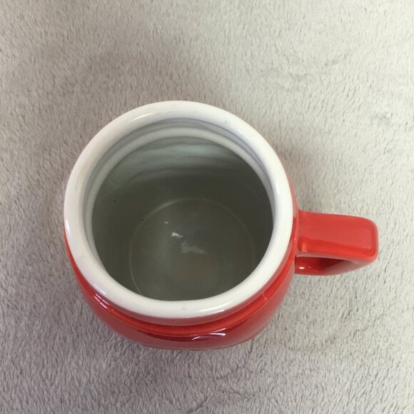 David’s Tea Mason Jar Style Red Mug - Picture 3 of 4